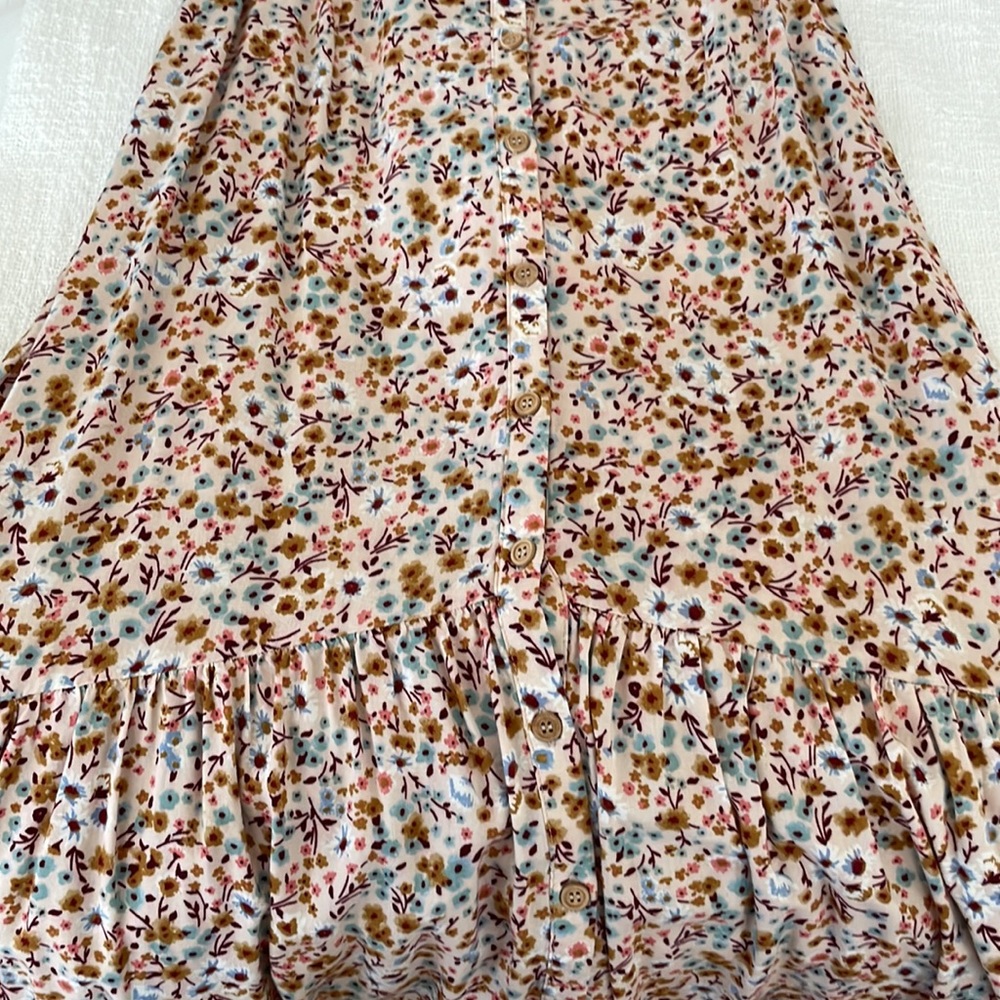 Floral pink dress - Picture 2 of 3